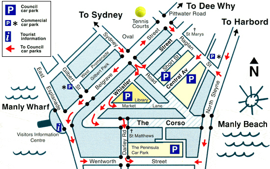 Manly Lawn Tennis Club Parking Information